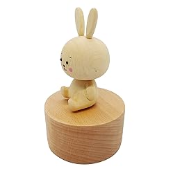 LILYXIN Cute Little Rabbit Mini Music Box, Bunny