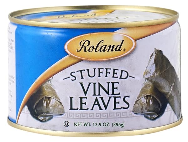 ROLAND FOODS CANNED DOLMAS, STUFFED VINE LEAVES WITH...