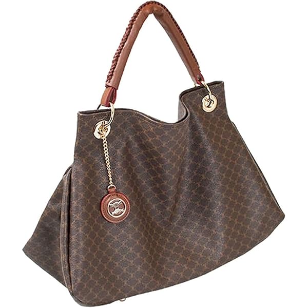 Islander Arran Bolso De Mano, Castaño Espiga, L:24cm H18.5cm W
