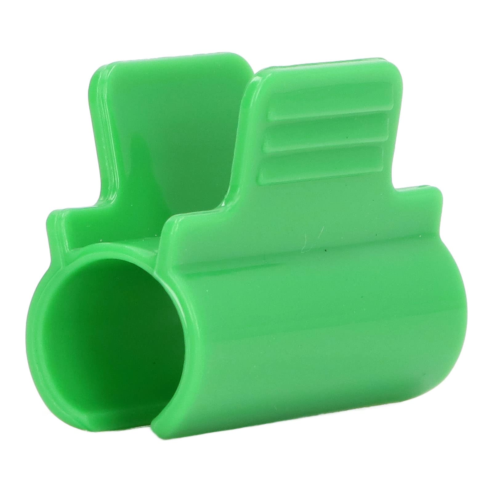 Fdit Greenhouse Clamps Clips, 24pcs Single Head Non Slip Netting Tunnel Hoop Clips Shading Net Rod Clip (19mm)