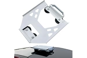 Starlink Mini Magnetic Mount -Starlink Mini Magnet Roof Mount for RV Car Yacht Boat Roof, Portable Stainless Steel Mount, Fou