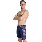 Arena Mens Performance Halftone Team Print Swim Jammer Intensive Training Bathing Suit