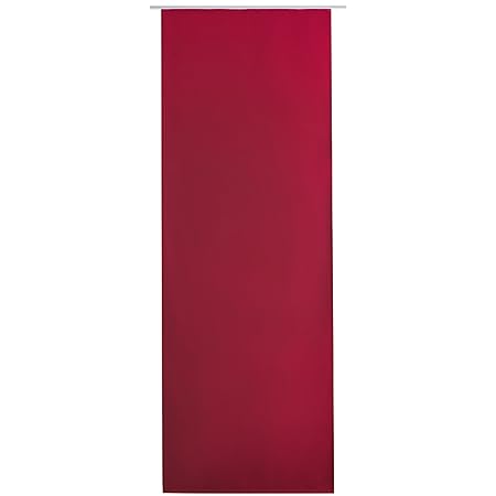 Bestlivings Flächen-Vorhang Blickdicht Schiebe-gardine Raumteiler Schiebe-Vorhang ca.60cm x 245cm, Auswahl: ohne Zubehör, rot