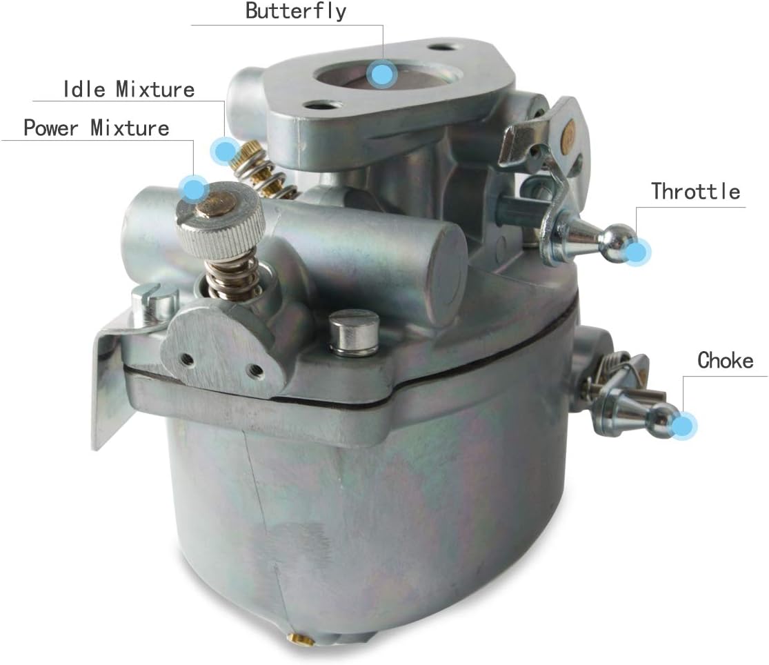 Carburetor Carb Compatible with Ford 2N 8N 9N Tractor, Replaces 8N9510C, 9N9510A, B3NN9510A, TSX241A, TSX241B, TSX241C, TSX33: Automotive