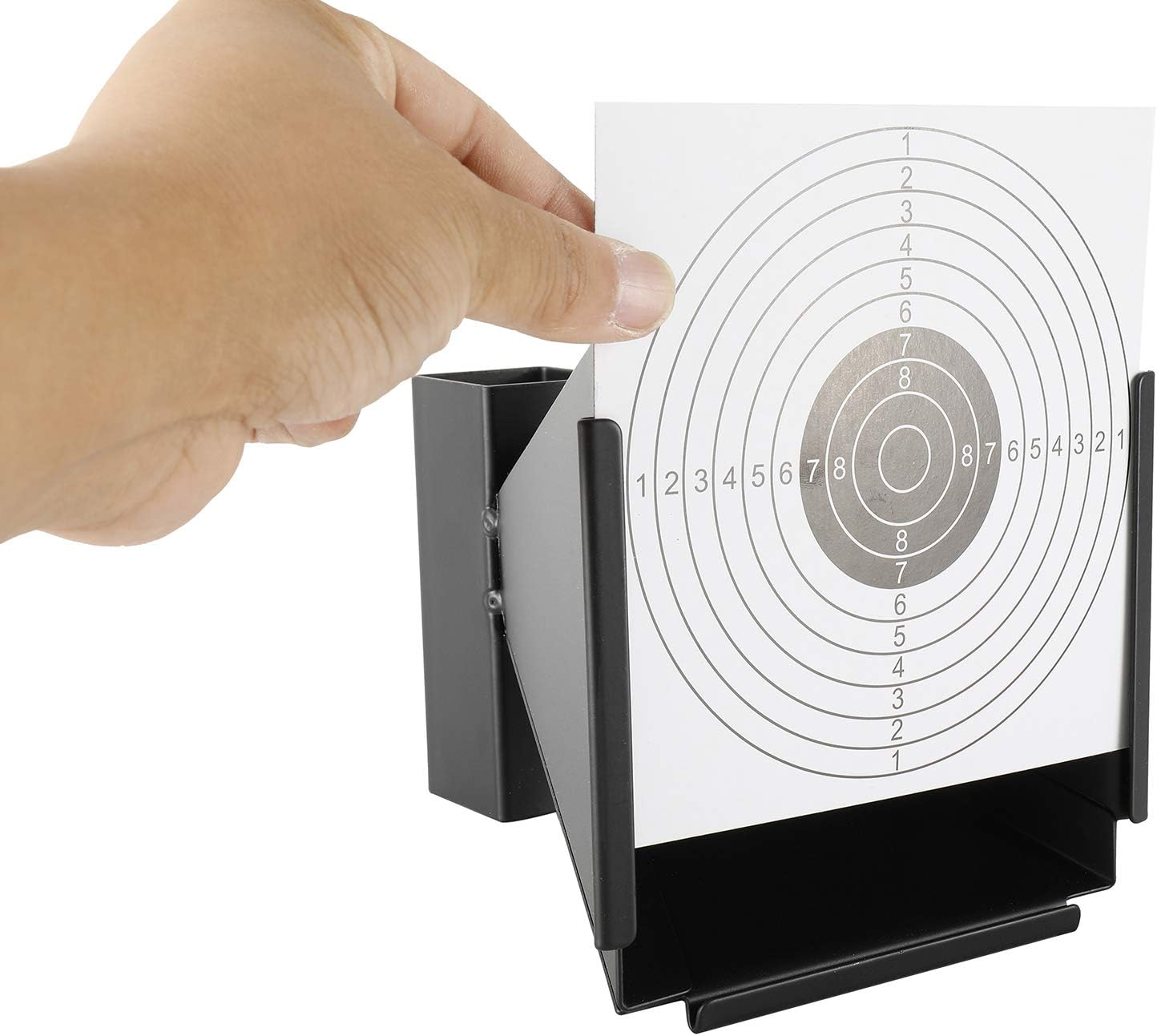 Yaegoo Pellet Trap with 10 Papers Targets for Airsoft Air Rifles Air Gun Indoor Outdoor Shooting Training : Sports & Outdoors