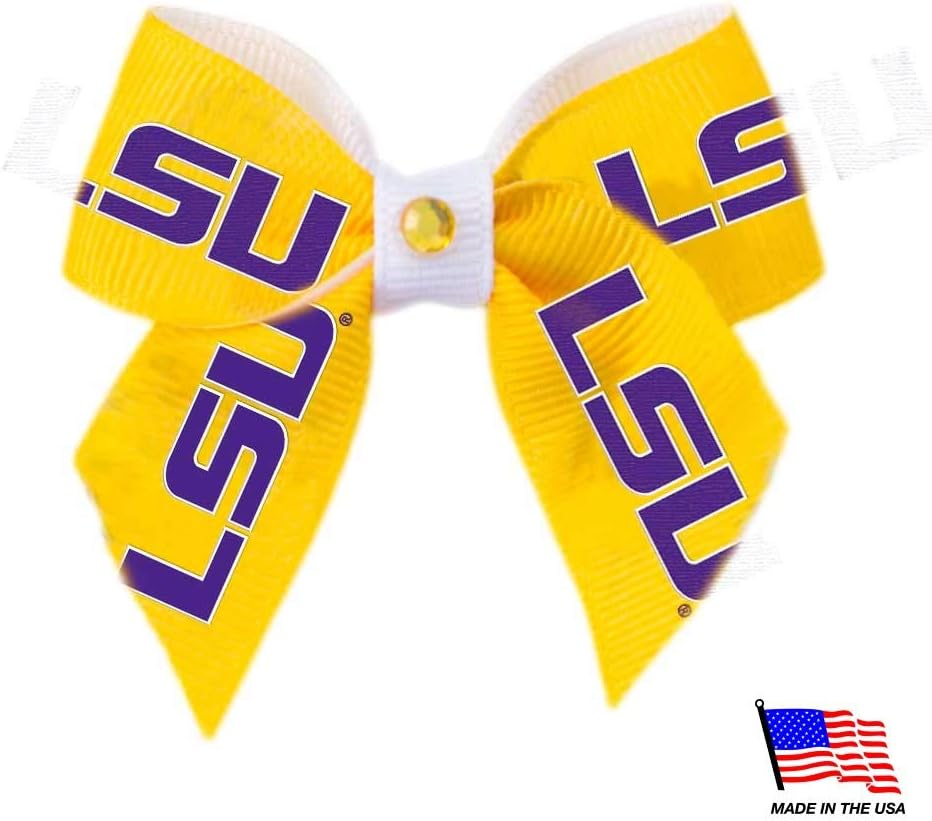 LSU Tigers Pet Hair Bow