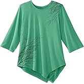 Women’s Open-Back Adaptive Asymmetrical Hem Top