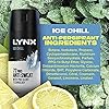 Lynx Ice Chill 72 hour protection against odour and wetness Anti-Perspirant Deodorant Spray no fuss aerosol for all-day…
