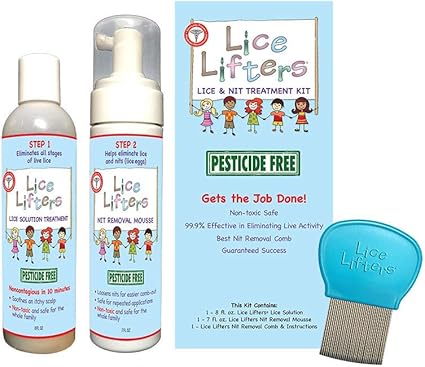 Amazon Com Lice Lifters Head Lice Treatment Kit Lice Shampoo