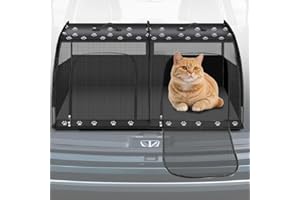 Emapoy 2-in-1 Pet Playpen for Dog Cat Pet Tent for Puppy Dog/Cat Indoor Outdoor Travel Camping Use for Car