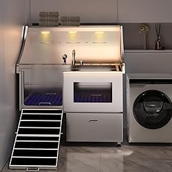 POLIMO Dog Washing Station, LED Professional