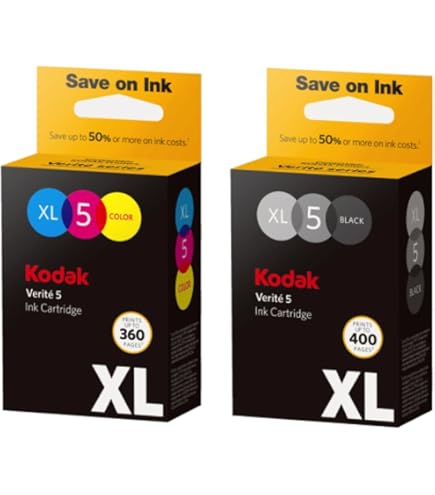 4x Pro Inchiostro 2+2 Sostituita Kodak 10B 10C NO10B NO10C 10XL - Foto 11