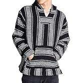Bellmora Woven Pullover Baja Joe Hoodie by Earth Rags