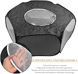 DODUOS Small Animal Cage Tent Pop Up Playpen Foldable Outdoor Indoor 83x53x38 view 3