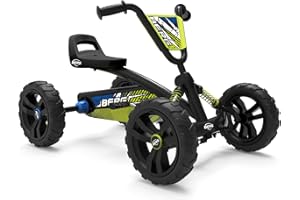 BERG Pedal Kart Buzzy Volt | Pedal go Kart, Ride on Toys for Boys and Girls, Go Kart, Toddler Ride on Toys, Outdoor Toys, Go cart for Ages 2-5 Years