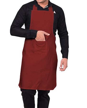 Aurum Creations Maroon Kitchen Aprons