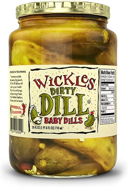Amazon Wickles Sのピクルスディル赤ちゃん 24オンス Wickles たくあん 通販