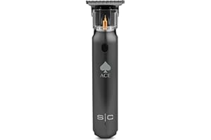 StyleCraft Ace Cordless USB-C Rechargeable Hair Trimmer & Electric Ear/Nose Trimmer with Protective Cap for Men