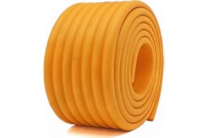M2cbridge Multifunctional Edge and Corner Guard Coverage Baby Safety Bumper DIY 6.5 Ft (Orange)