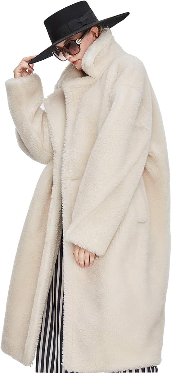 long teddy bear coat