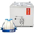 Kolice Commercial 14L Milk Pasteurization Machine, Gelato ice Cream Mix Pasteurizer, Juice Pasteurization Machine, Pasteurizer, Sterilization Dairy Equipment, countertop design