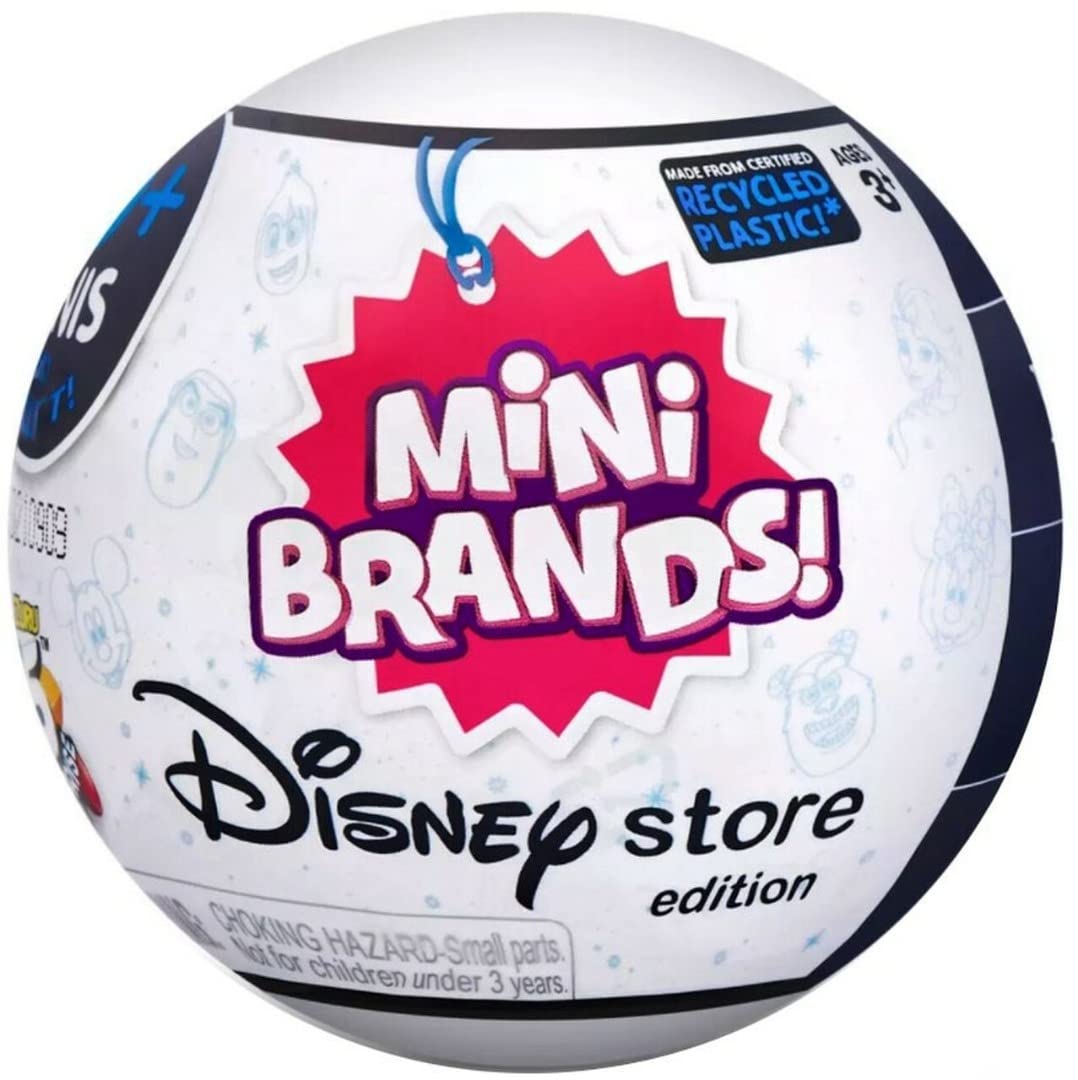 generc 5 Surprise Mini Brands Disney Store Exclusive Series 1 Capsule Collectibles
