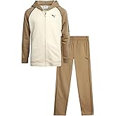 PUMA Boys Tracksuit Set - 2 Piece Fleece Zip Up Hoodie Sweatshirt and Athletic Joggers Sweatpants For Boys Set (Sizes: 8-16)