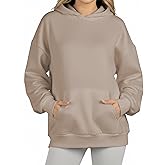 ZENUTA Oversized Hoodies for Women, Long Sleeve Fleece Womens Sweatshirt with Pocket Pullover Outfits Winter Clothes