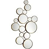 Cyan Design 05825 Bubbles Mirror,Gold