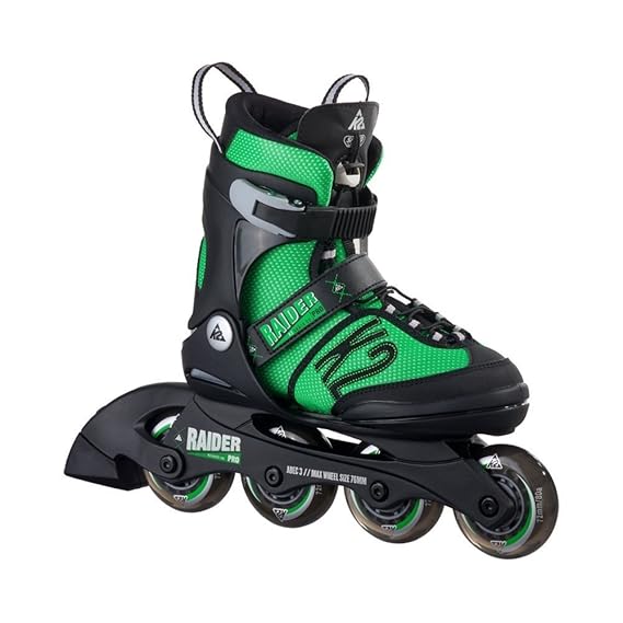 K2 Kinder Inline Skates Raider Pro - schwarz-grün - 30A0218.1.1