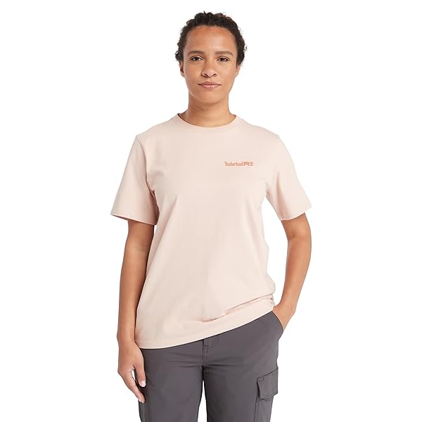 TIMBERLAND PRO WOMEN’S CORE SHORT SLEEVE T-SHIRT, CAMEO ROSE