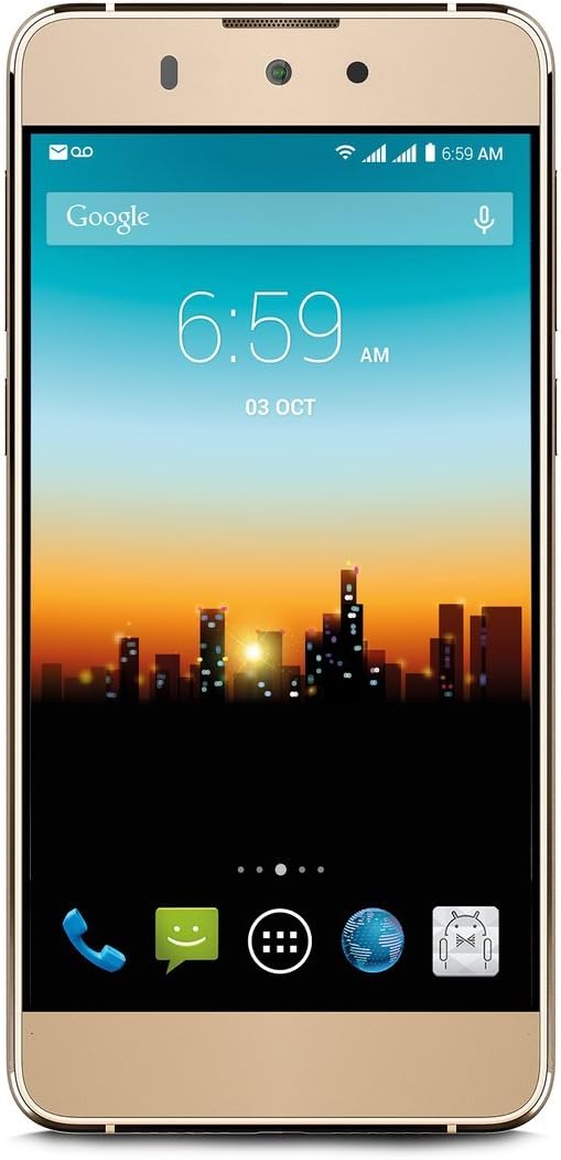 POSH MOBILE OPTIMA 4G LTE ANDROID GSM UNLOCKED DUAL SIM 5.0” HD SMARTPHONE Fingerprint ID technology, 13MP camera and 16GB of Storage. 1 Year warranty. (Model#: L530 GOLD)