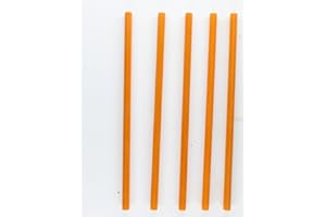 PAYNE BROS CUSTOM KNIVES 5 Pack 6 INCH G10 Rod for Knife Making - Craft Supplies - Jewelry Making (Orange, 1/4 INCH)