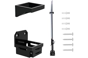 Cosmos 1 Set Lightsaber Wall Mount Stand Darksaber Display Holder Acrylic Black Lightsaber Wall Rack Dark Saber Stand for Ver