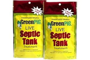 GreenPig Solutions 53 Concentrated Formula Live Septic Tank Treatment, 2 Year Supply