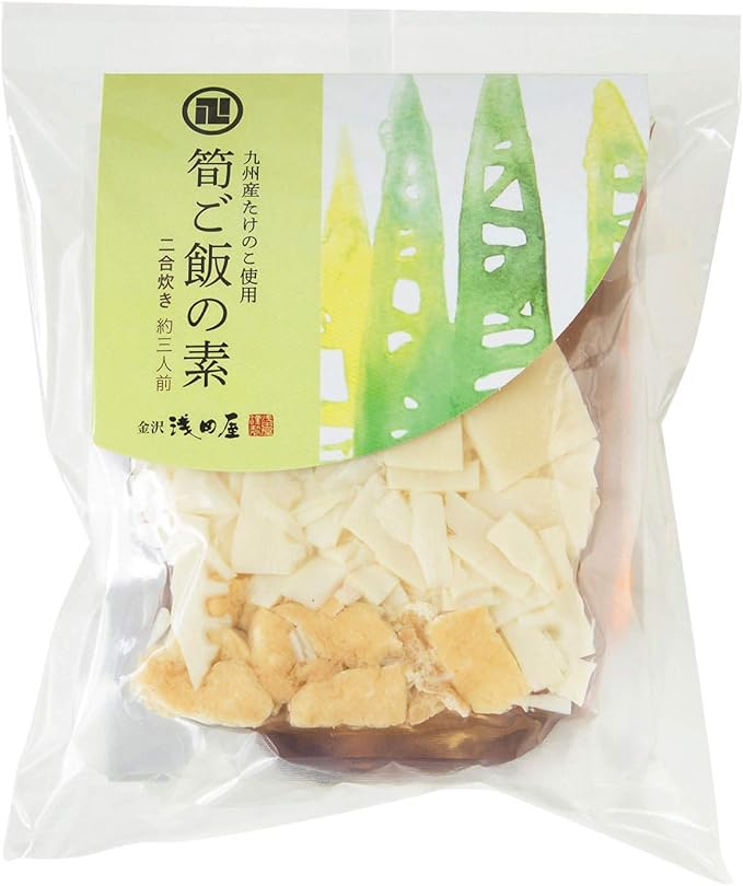 Amazon 金沢浅田屋 炊き込みご飯の素 筍ご飯の素 2合用 国産たけのこ使用 期間限定 金沢浅田屋 おこわ 炊き込みご飯 通販