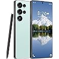MMY I25 Ultra Unlocked Cell Phone, Built in Pen,6.99" HD Screen 8+256GB Unlocked Phones,Android 14 7000mAh Long Battery Life Smartphone,5G/Dual SIM/Fingerprint Unlock/Face ID (Cyan)
