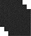 Siser Glitter Heat Transfer Vinyl HTV for T-Shirts 10 by 12 Inches (1 Foot) Sheets 3 Pack (Black)