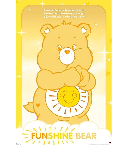 Care Bears ケアベア ウォールハンガー×写真×鏡 壁掛け ケアベア