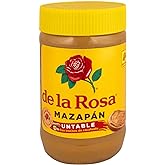 de la Rosa New!! Mazap&aacute;n Dulce Cacahuate 400g(Con Trocitos Cacahuate)(1 JAR)