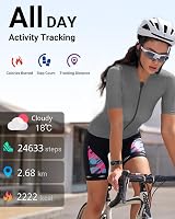Amzhero Health Fitness Tracker 24/7 Heart Rate Pedometer Sleep Monitor 5ATM view 2