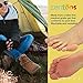 Tailors Bunion or Bunionettes Pinky Toe Protector, Pack of Four Soft Gel Padded Guards to Protect the Tailor Bunion on Your Little Toe by ZenToes