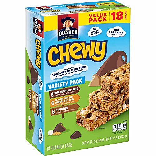 1 Quaker+Chewy+Granola+Variety+Value
