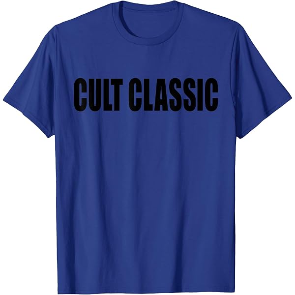 Amazon.com: Cult Classic T-Shirt, Men, Royal Blue, Small