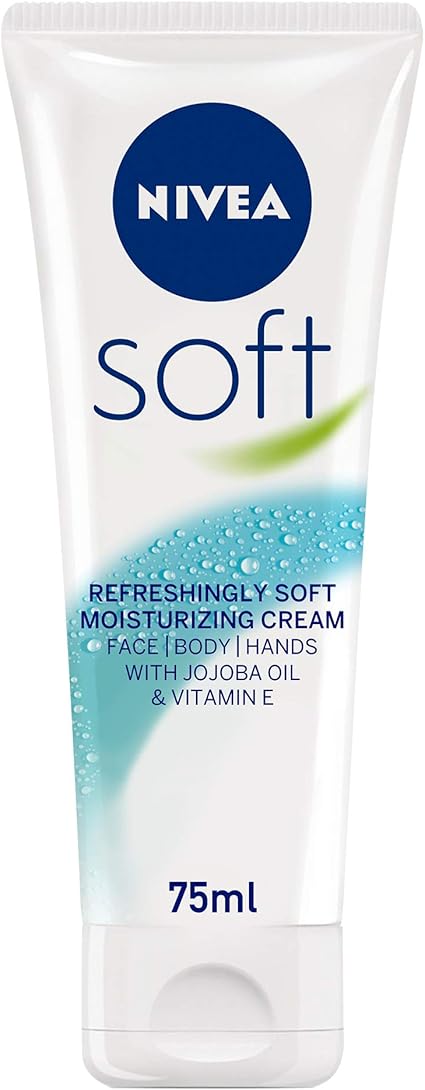 nivea soft face body hand cream