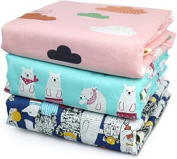 Baby Diaper Changing Pad, Portable Changing Mats Baby, 3 Pack Soft