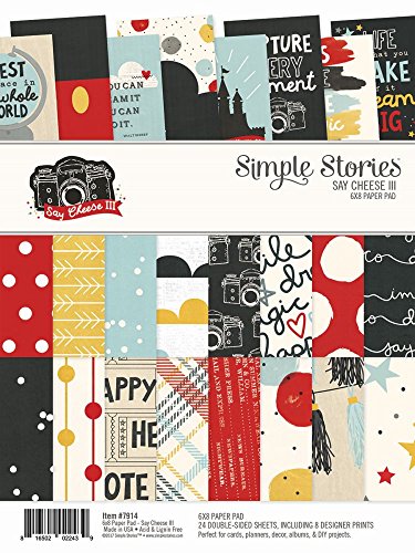Simple stories 7914 say cheese iii 6 x 8" paper pad