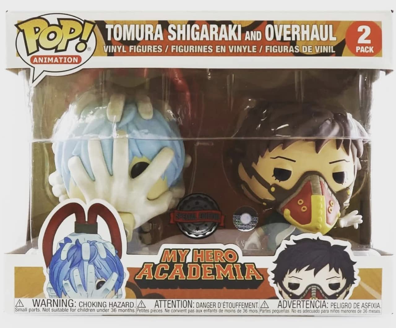 POP! Animation Tomura Shigaraki and Overhaul 2 Pack