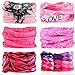9pcs/6pcs Headwear Wide Headbands Scarf Head Wrap Mask Sweatband -12 in 1 Multifunctional Sport Headband Neck Warmer for Yoga, Camping, Fishing, Hiking, Running, Motorcycling, Skiing by KALILY