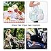 Ava & Kings 4pc Baby Wipes Travel Carrying Case Holder Dispenser Refillable Moist Diaper Wet Wipe Clutch w/Button Strap Unisex Variety Pack |New & Improved Design| Set 2: White Arrow & Gray Pixel